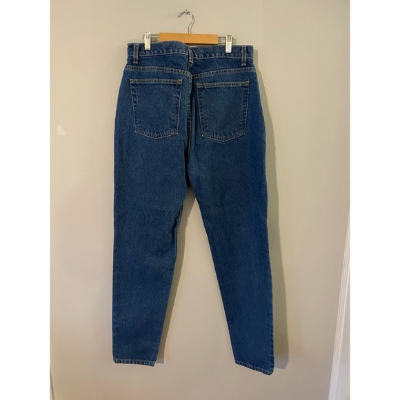 American Apparel Straight Leg High Rise Jeans 31 - Picture 3 of 6